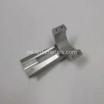 Piezas de maquinaria de fresado CNC de precisión de soporte de aluminio personalizado